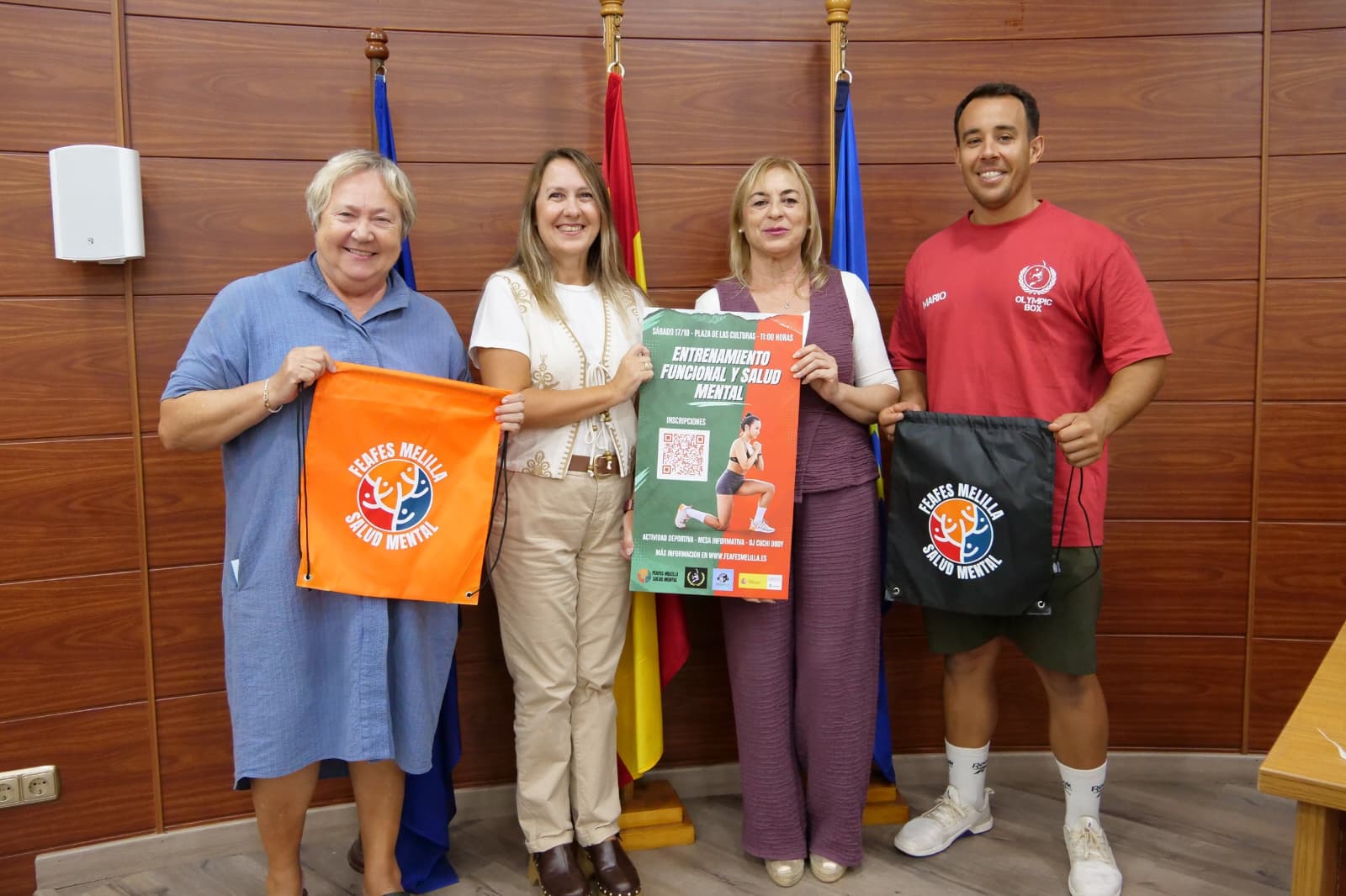 Imagen de la noticia: FEAFES Melilla organiza el sábado la jornada gratuita «Activamente» de ejercicio y salud mental