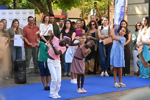 Imagen de la noticia: Sabrina Moh participa en el Día Mundial de la Alimentación con el Banco de Alimentos