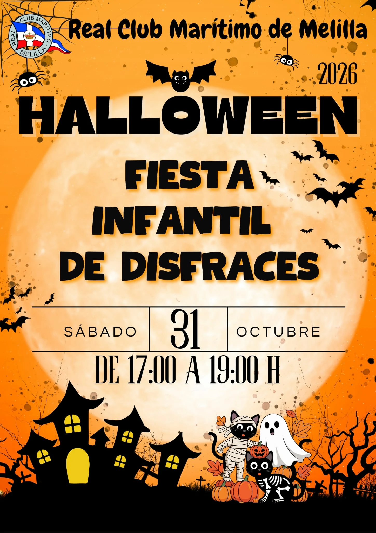 Imagen de la noticia: El Real Club Marítimo celebra el 31 de octubre su fiesta infantil de Halloween