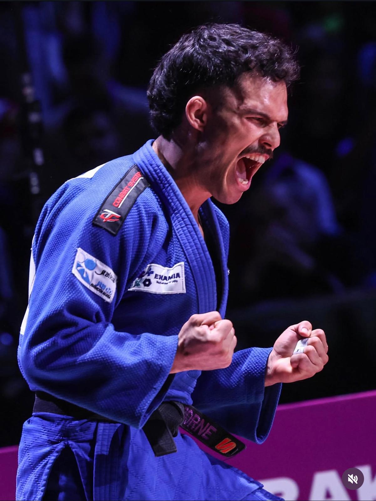 Imagen de la noticia: Un judoca becado por EXAMIA logra la plata mundial en Bakú