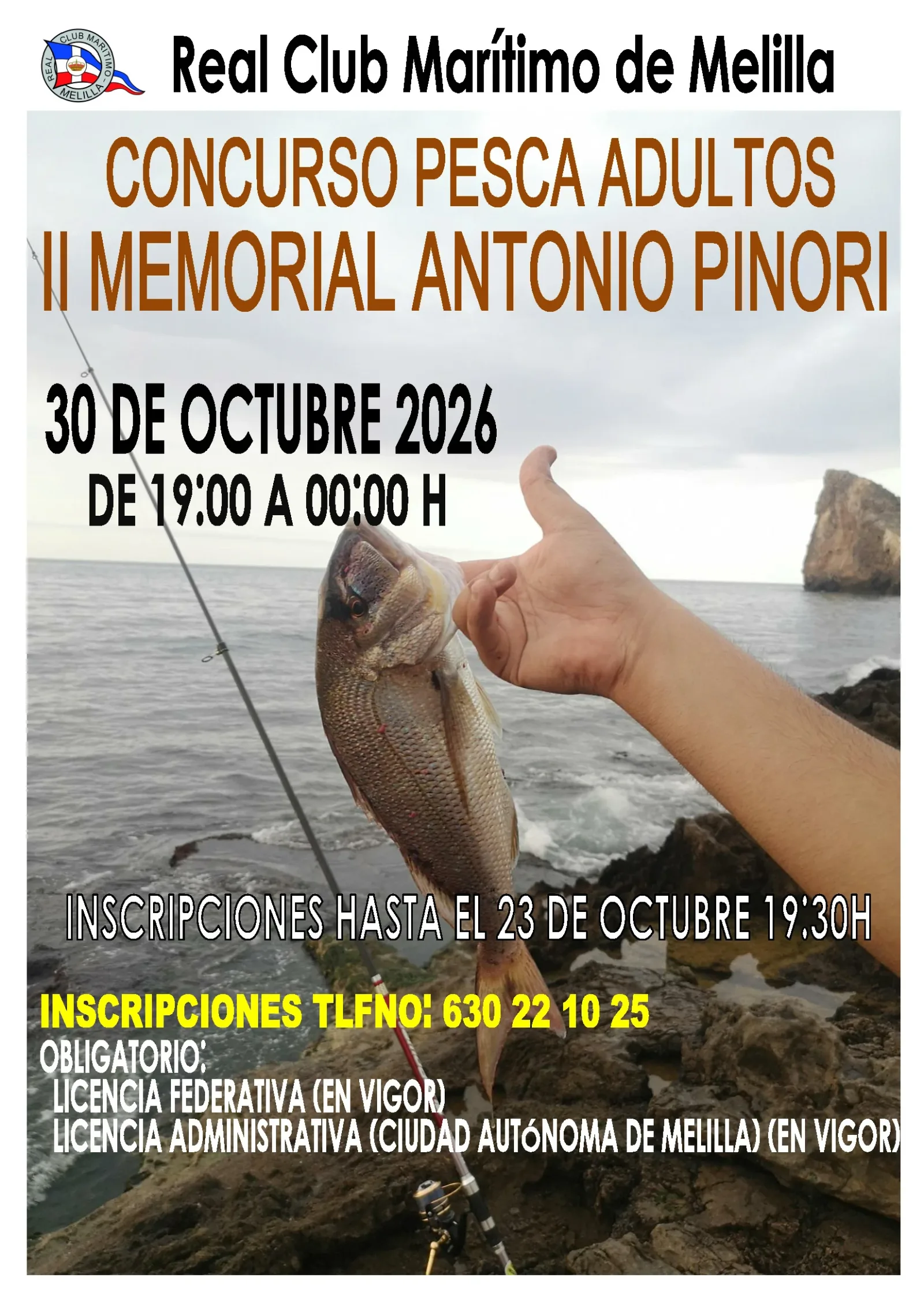 Imagen de la noticia: Abiertas las inscripciones del Memorial Antonio Pinori de pesca