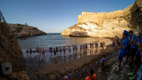 Imagen de la noticia: Seis triatletas españoles pelearán por las medallas este sábado en la Ensenada de los Galápagos