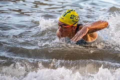 Imagen de la noticia: Seis triatletas españoles pelearán por las medallas este sábado en la Ensenada de los Galápagos