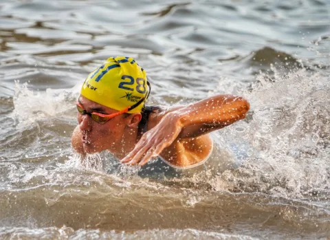 Imagen de la noticia: Seis triatletas españoles pelearán por las medallas este sábado en la Ensenada de los Galápagos