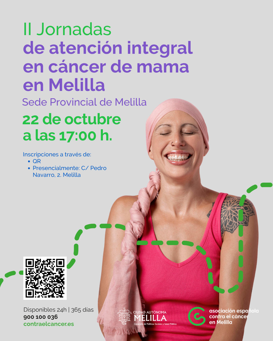 Imagen de la noticia: Las II Jornadas de Mama reúnen a pacientes y especialistas el 22 de octubre en Melilla