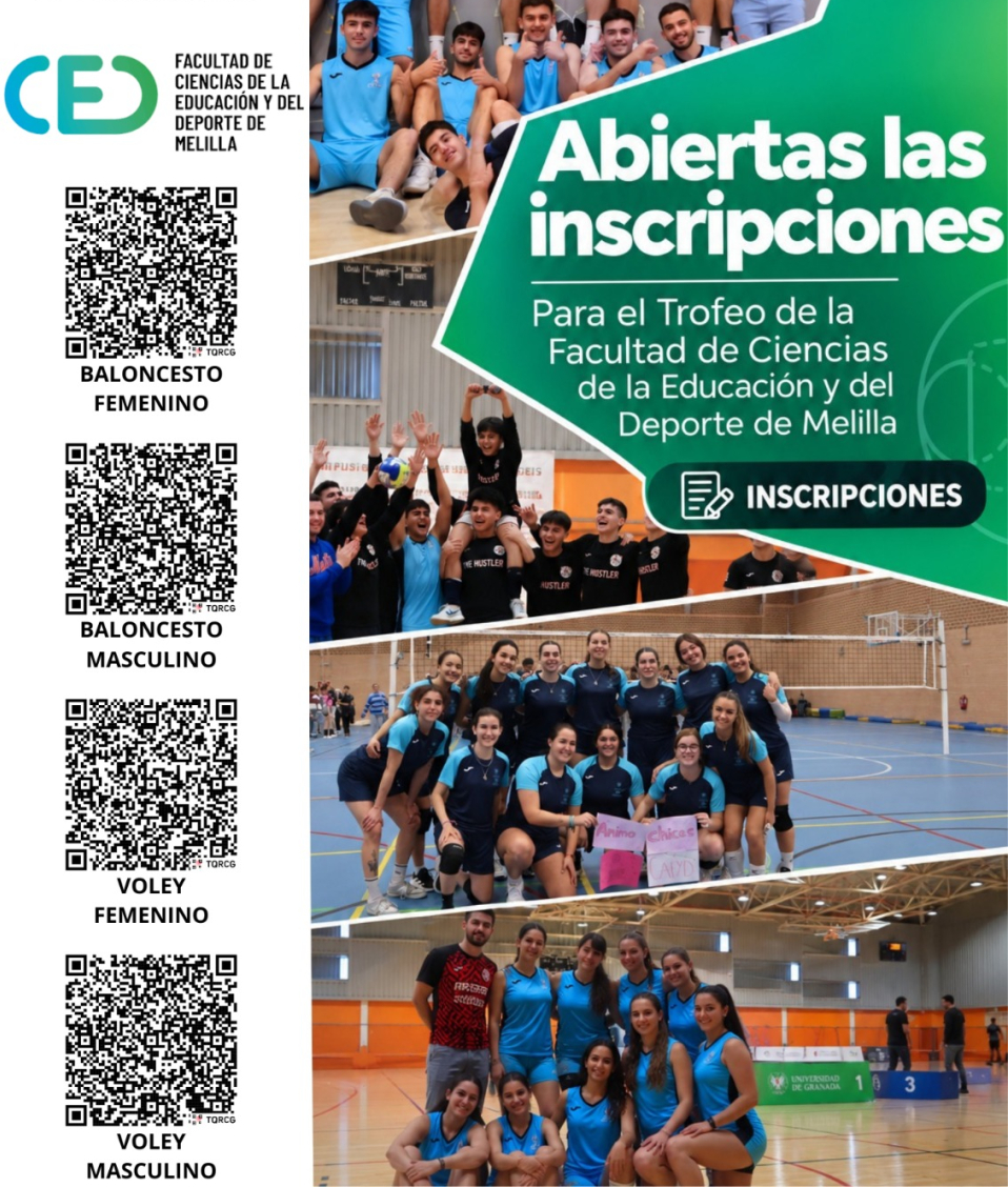 Imagen de la noticia: Abierta la inscripción de la Liga de la Facultad de Educación y Deporte de Melilla