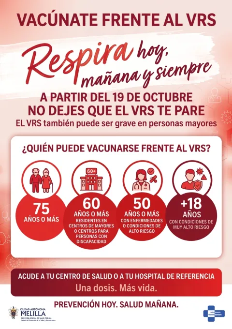 Imagen de la noticia: Melilla inicia la campaña de vacunación contra la gripe