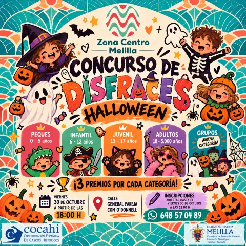 Imagen de la noticia: Zona Centro celebra Halloween los días 30 y 31 con Casa del Terror y disfraces