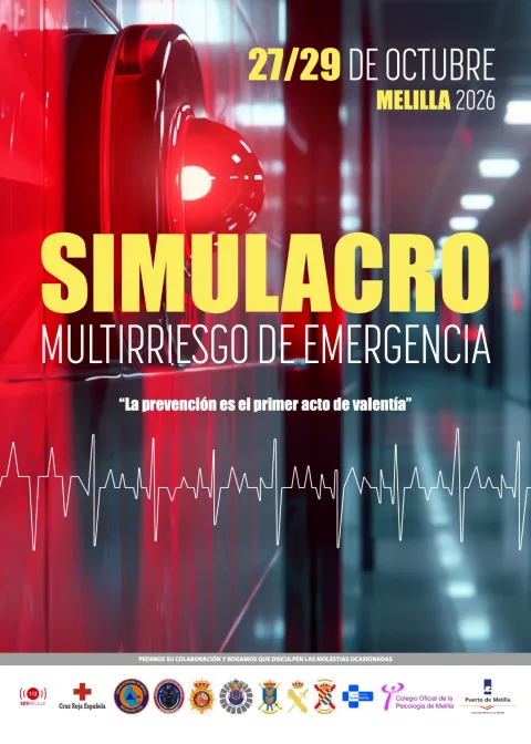 Imagen de la noticia: Melilla ensaya del 27 al 29 de octubre un gran simulacro de emergencias
