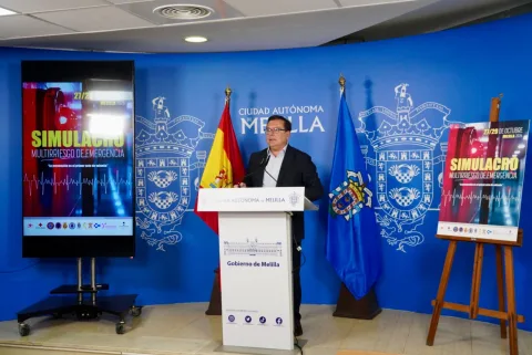 Imagen de la noticia: Melilla ensaya del 27 al 29 de octubre un gran simulacro de emergencias