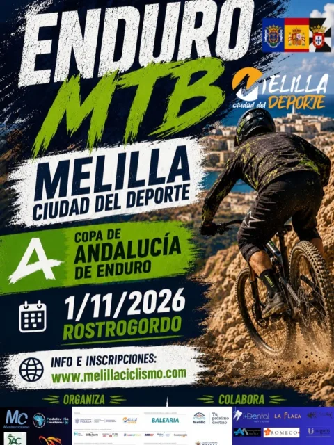Imagen de la noticia: Melilla acoge el domingo una prueba de la Copa de Andalucía de Enduro MTB