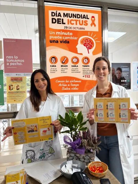 Imagen de la noticia: Sanidad informa en cuatro centros de salud sobre la prevención del ictus