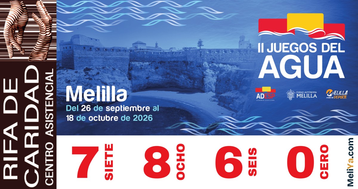 Boleto de la Rifa de Caridad con el número 7 8 6 0